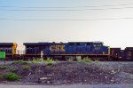 CSX ES44DC Locomotive in the yard